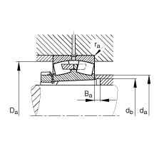 {(dio)ĝLS 22356-K-MB + H2356X, (j) DIN 635-2 ˜ʵҪߴ, F׺;o