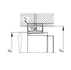 {(dio)ĝLS 23172-K-MB + AH3172G, (j) DIN 635-2 ˜ʵҪߴ, F׺ж